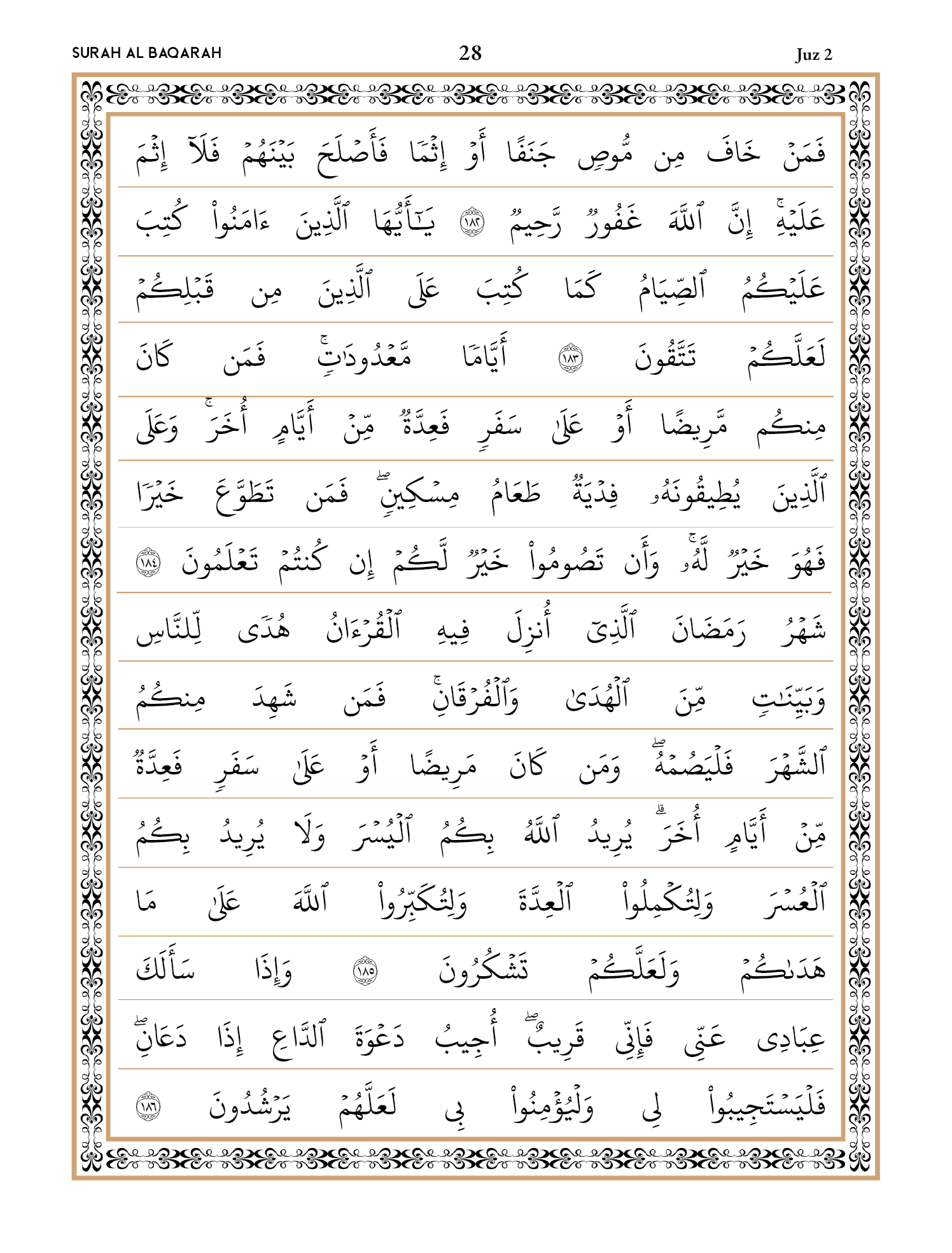 Quran Page 28